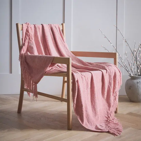 MALMO THROW PINK 127X152CMS