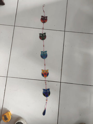 SUN CATCHER 5 OWL HANGER