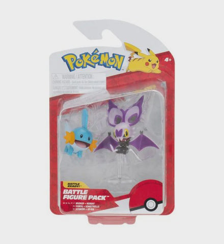 BATTLE FIGURE MUDKIP & NOIBAT