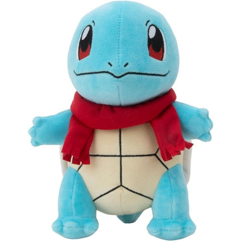 POKEMON 8" SEASONAL SQUIRTLE WITH SCARF