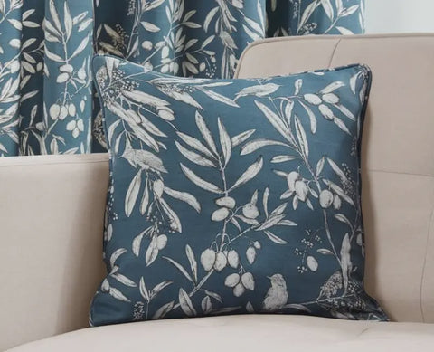 AVIARY  BLUEBELL CUSHION COMPLETE 45CMS