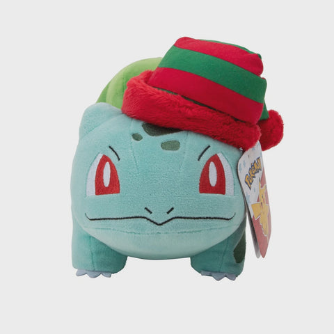 POKEMON 8" SEASONAL BULBASAUR WITH HAT