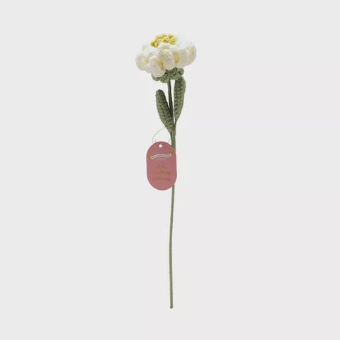 CROCHET PEONY 35CMS