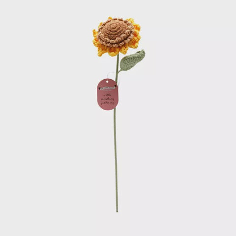 CROCHET SUNFLOWER 35CMS