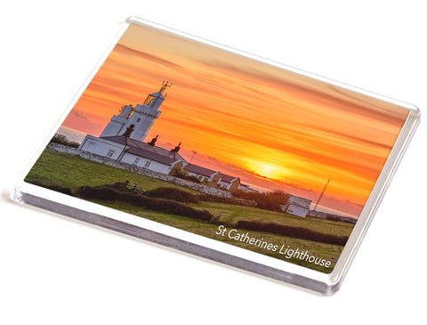 CARD MINI - SUNSET AT ST CATHERINES LIGHTHOUSE