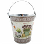 LAVENDER METAL BUCKET 13CM