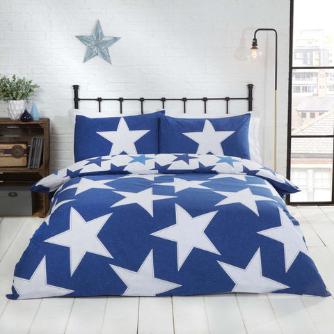 ALL STARS BLUE DOUBLE + 2 PILLOWCASES