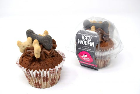 BARKING BAKERY CAROB ICED VANILLA WOOFIN