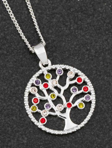 284405 HARLEQUIN OF TREE LIFE SP NECKLACE