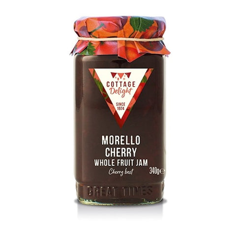 MORELLO CHERRY WHOLE FRUIT JAM 340G