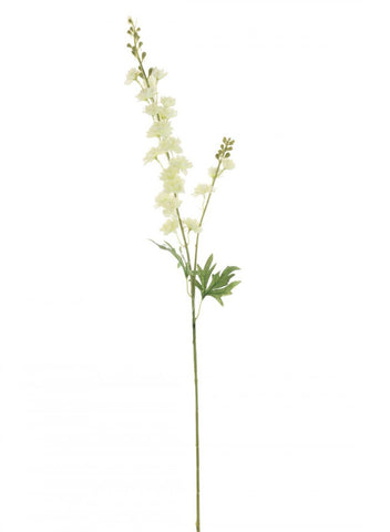 2 STEM SLIM LEAF STOCK CREAM
