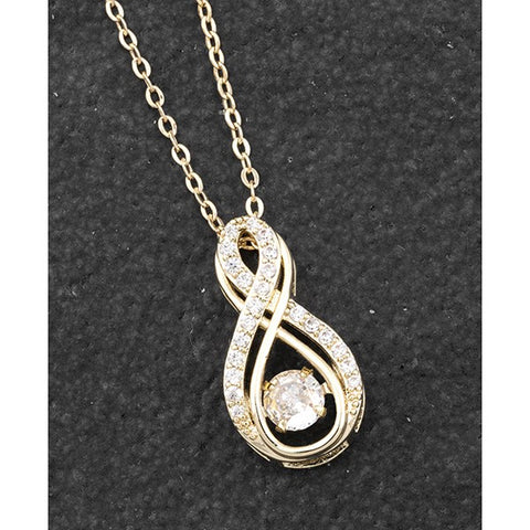 329531 MOVING CRYSTAL ETERNITY GP NECKLACE