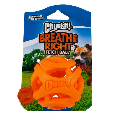 CHUCKIT BREATHE RIGHT FETCH BALL MEDIUM SGL