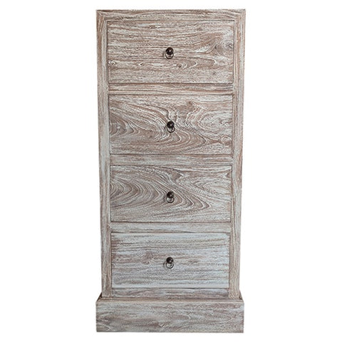 RWW 4 DRAWER BOX LEG TALL PILLAR