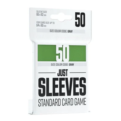 GAMEGENIC - JUST SLEEVES GREEN 50PK