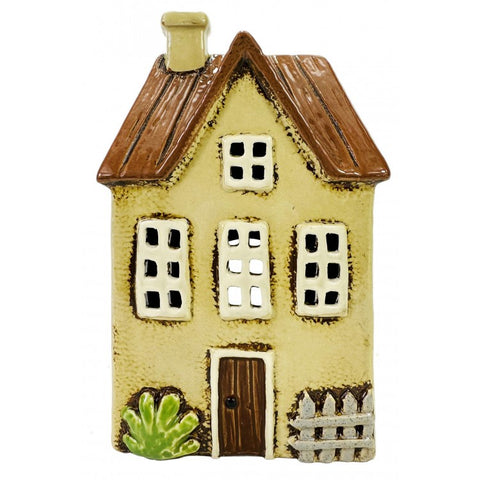5760 TEALIGHT PICKET FENCE COTTAGE CREAM