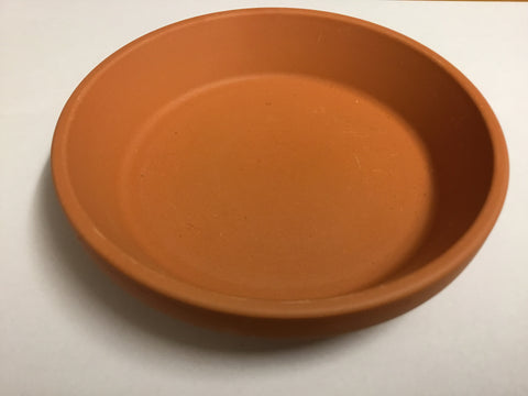 TERRACOTTA SAUCER 13CMS