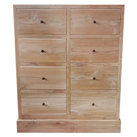 8 DRAWER CHEST W/W