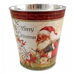 MERRY CHRISTMAS SANTA POT 14CMS
