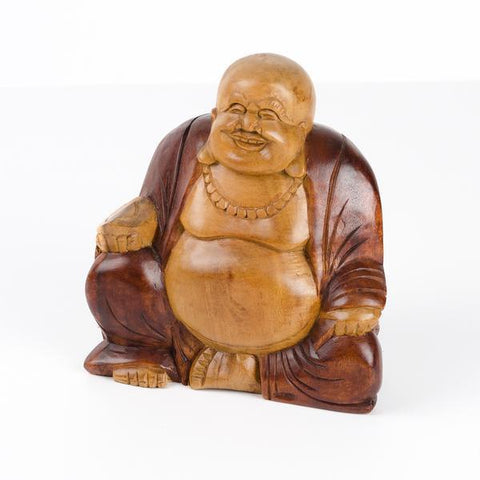 2 TONE HAPPY BUDDHA 12CM