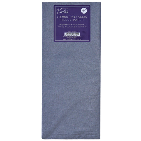 TISSUE PAPER PEWTER 3 SHEETS