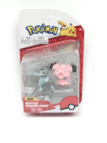 BATTLE FIGURE MACHOP AND SNUBBALL