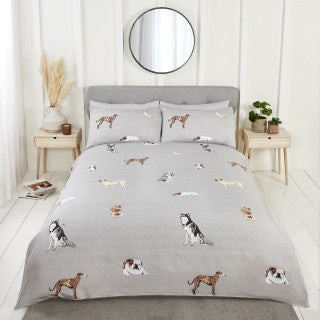 PAWS AND TAILS DOUBLE DUVET SET