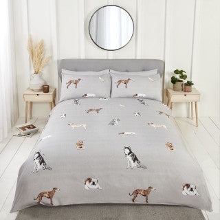 PAWS AND TAILS DOUBLE DUVET SET