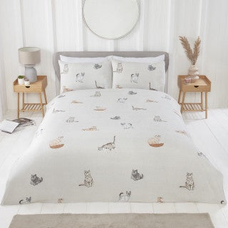 PURRRFECT CATS DOUBLE DUVET SET
