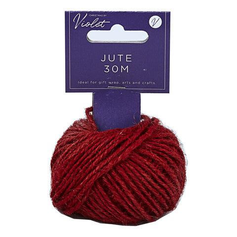 JUTE TWINE RED 30MTS