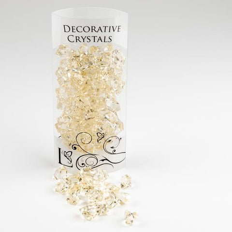 ACRYLIC CRYSTALS CHAMPAGNE