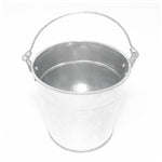 ZINC METAL BUCKET W/HANDLE 7CM