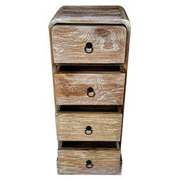 RWW 4 DRAWER PILLAR 80CMS