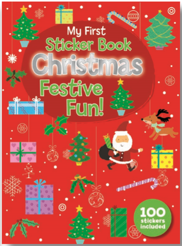 STICKER BOOK CHRISTMAS FESTIVE FUN