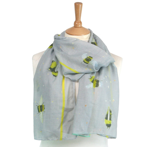 SCARF GREY BEE