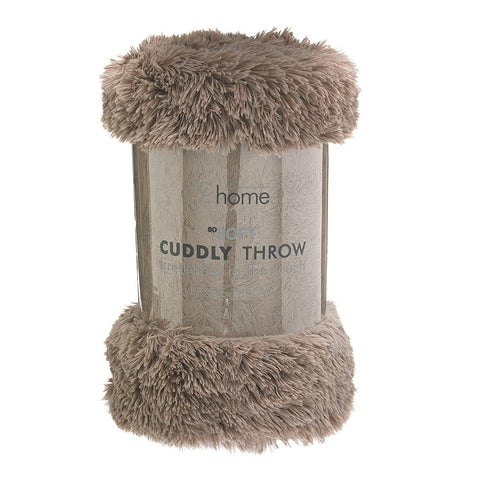 CUDDLY THROW NATURAL 150X200