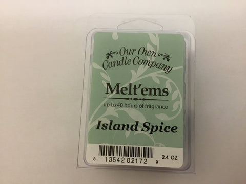 WAX MELTS ISLAND SPICE