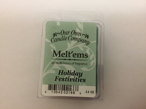 WAX MELTS HOLIDAY FESTIVITIES