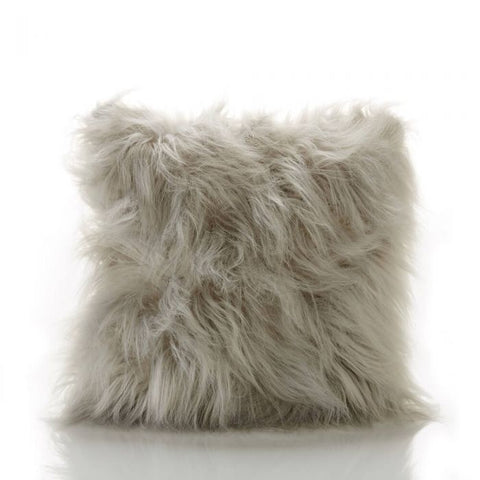 MONGOLIAN 18" SILVER CUSHION COMPLETE