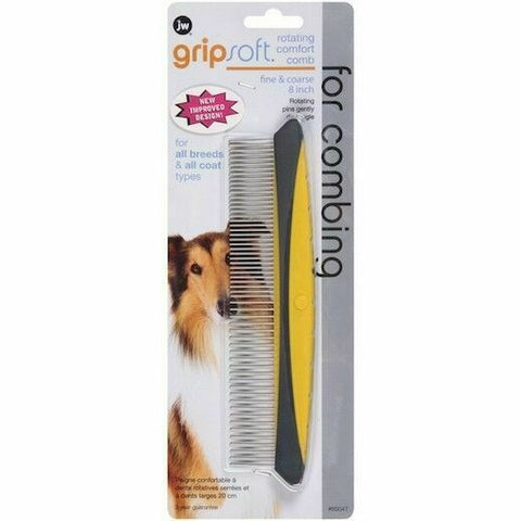 JW GRIPSOFT ROTATING COMFORT COMB FINE/COARSE